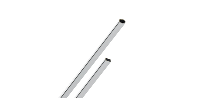 Karolaj Çıtası 8x10mm Krom Renk (Oval ve Kare) KRP 05