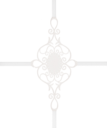 Karolaj Motifi 8x18mm Beyaz Renk