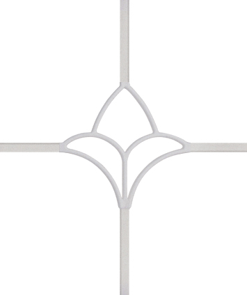 Karolaj Motifi 8x18mm Lale Gümüş Renk