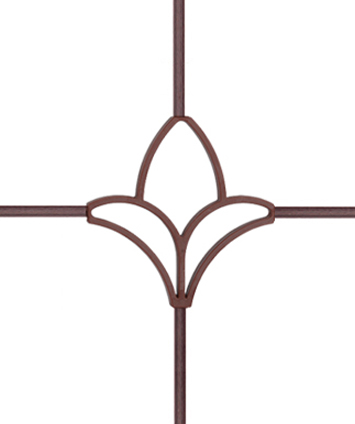 Karolaj Motifi 8x18mm Lale Maun Renk